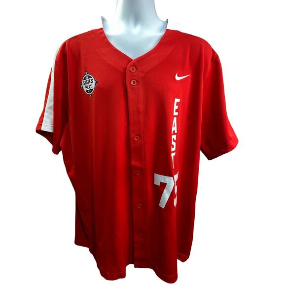 NWT Nike Baseball Jerseys – Size XXL – Red – EAST / STATES PLAY USA 73,74,75 - Picture 11 of 13